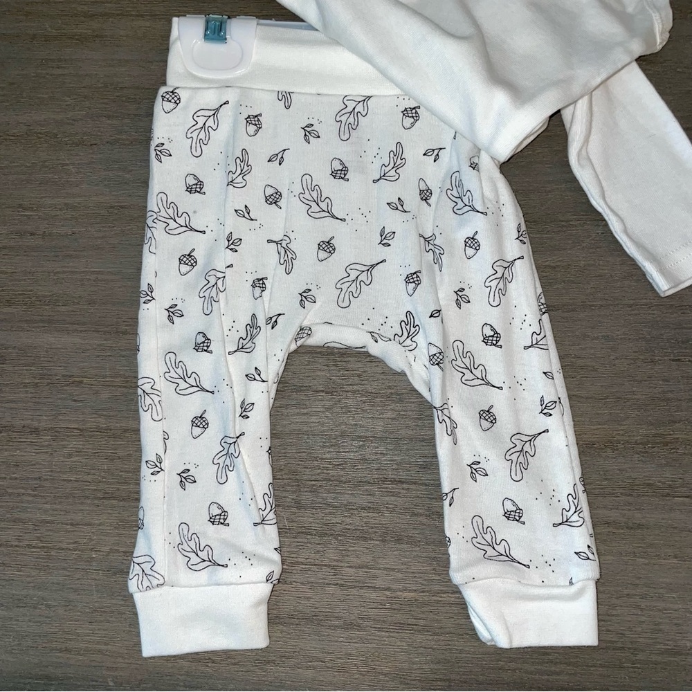 RAE Dunn Baby HAPPY FALL Y’ALL 3 Piece Set, 3-6 Months - Picture 3 of 4